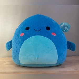 Squishmallows Refalo Blue Pufferfish 16 inches
